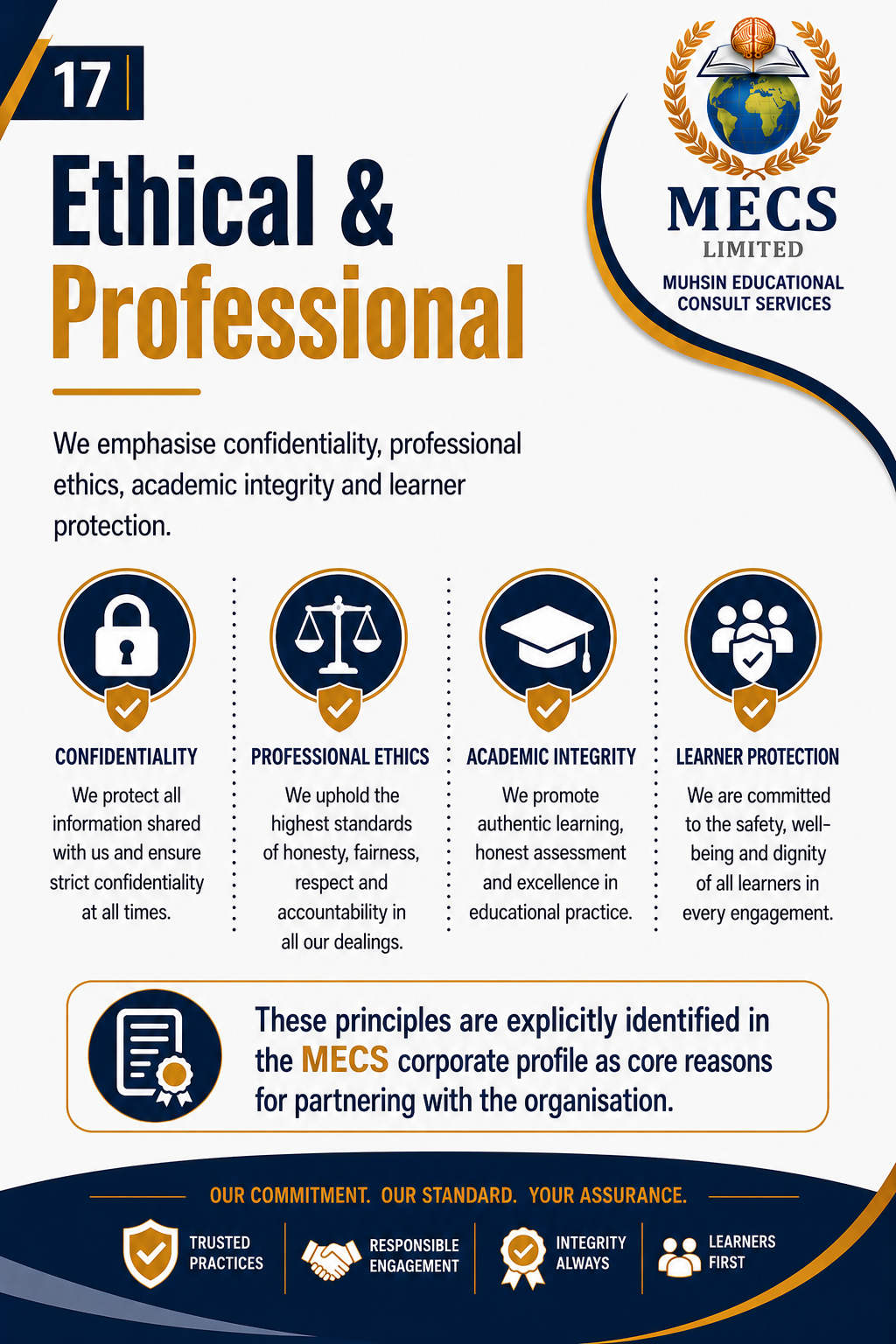 ETHICAL & PROFESSIONAL