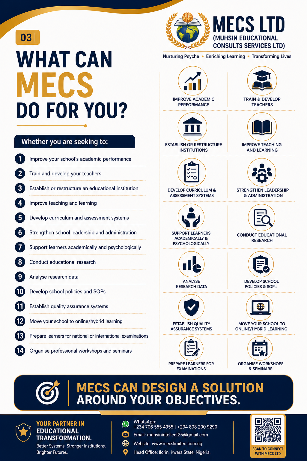 WHAT CAN MECS DO FOR YOU?